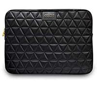 Schutzhülle Guess Sleeve Quilted für Laptops bis zu 13'', Schwarz