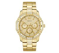 Guess Herren Uhr Armbanduhr REGAL GW0990G2 Edelstahl gold