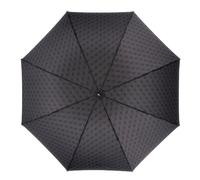 GUESS Regenschirm Regular Umbrella Coal Logo dunkelgrau