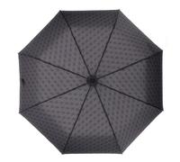 GUESS Regenschirm Regular Umbrella Coal Logo dunkelgrau