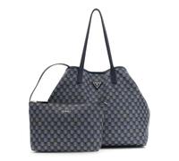 GUESS G Wave II Travel 2 In 1 Trolley Tote L Blue Logo