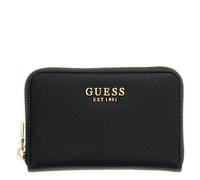 Guess Reißverschlussbörse Damen Melody Logo SLG Zip Around Wallet M black