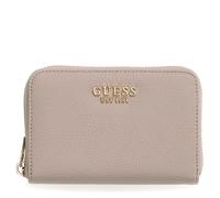 Guess Reißverschlussbörse Damen Melody Logo SLG Zip Around Wallet M light taupe