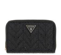 Guess Reißverschlussbörse Damen Stacey SLG Medium Zip Around (SWGG) black