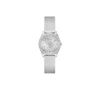 Guess Armbanduhr Boa – Quarz-Analoguhr Silber Unisize Damen