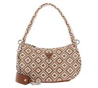 Guess Hobo-Beuteltasche Rianee für Damen Cognac