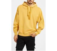 GUESS Rib Insert Hoodie Sweatshirt Gold Flake Größe: XXL | Kaputzenpullis Outlet | Herren | Gelb
