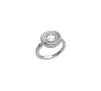 Guess Unique Solitaire Ring 54 Silver