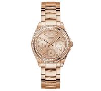 Guess Damen Armbanduhr Ritzy GW0685L3 Edelstahl Rotgold 36 mm