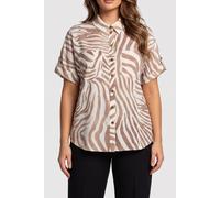 GUESS Rosie Short Sleeve S Safari Dream Print Größe: 40 | Blusen Outlet | Damen