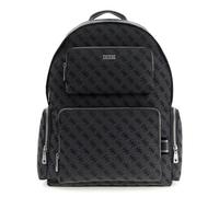 GUESS Rucksack Freizeitrucksack Boston Backpack Black dunkelgrau