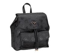 Guess Rucksack Cresidia City 25 cm – Lederimitat, 5L, schwarz, Damen