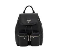 GUESS Rucksack Manhattan II Freizeitrucksack mit Klappe 22 cm Schwarz