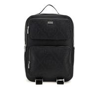 GUESS Rucksack Freizeitrucksack mit Laptopfach Boston Squared Backpack Black schwarz