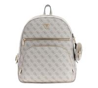 Guess Power Play II Lrg Tech Bckpck dark taupe logo