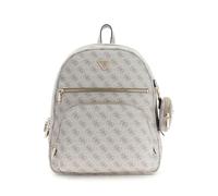 GUESS Rucksack Power Play II – Freizeitrucksack 36 cm mit Laptopfach Dark Taupe Logo
