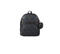 Guess Rucksack Power Play II Tech L mit Laptopfach Coal Logo