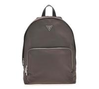 GUESS Rucksack Laptoprucksack mit Laptopfach Milano Backpack Deep Taupe dunkelbraun