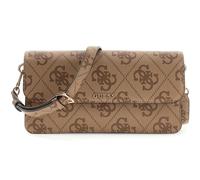 GUESS Sadie Flap Shoulder Bag Latte Logo