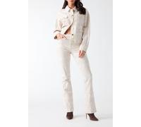 GUESS Sarah Patch Pocket D Monogram Off White Größe: 40 | Jeansjacken Outlet | Damen | Weiß