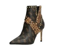 GUESS Scarpe Donna Ankle Boot Tronchetto Danina TC 85 Brown multilogo D22GU63 FL8DN2FAL10 41