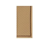 GUESS Schal Katia 90 × 180 4 g Logo AW5341POL03 milchig logo