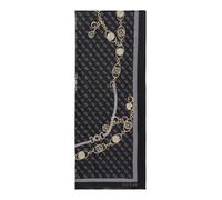 GUESS Tuch aus Viskose-Mix mit Logo-Detail in Black, Größe 1