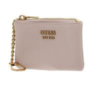 GUESS Schlüsselmäppchen Emera SLG Zip Pouch Light Beige altrosa