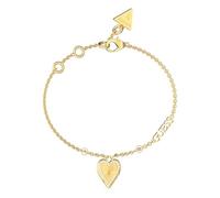 GUESS Single Heart Bracelet S Yellow Gold