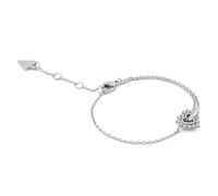 Guess Schmuck Damen-Armband Infinity Herz Kristall S JUBB05534JWRHS