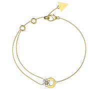 Guess Schmuck Damen-Armband Lily Flower Goldfarben S JUBB05111JWYGS