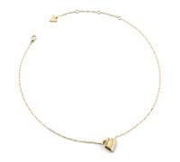 Guess Schmuck Damen-Kette T-Verschluss Herz Kristalle Goldfarben JUBN06073JWYGT/U