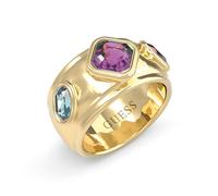 Guess Schmuck Damenring Multi Cystal Goldfarben JUBR05315JWYGMC
