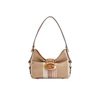 GUESS Schultertasche Camden Mini Shoulder Bag Cognac Multi braun
