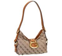 Guess Schultertasche Camden Mini 25 cm Cognac (Latte Logo)