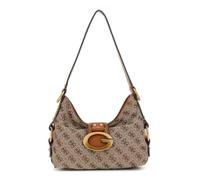 GUESS Camden Mini Shoulder Bag S Latte Logo / Cognac