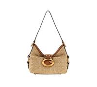 GUESS Camden Mini Shoulder Bag Natural / Cognac