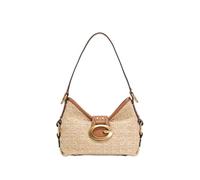 GUESS Schultertasche Camden Mini Shoulder Bag Natural/Cognac beige