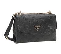 Guess Schultertasche Cresidia II Conv XBody Flap Black Logo Damen