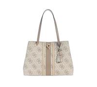GUESS Schultertasche Erenia Tote Bag Dark Taupe Logo