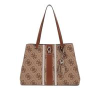 GUESS Schultertasche Erenia Tote Bag Latte Logo beige