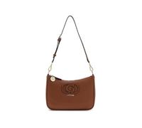 Guess Schultertasche Isola 25 cm Cognac