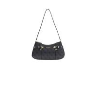 Guess Schultertasche Leona 29 cm Schwarz