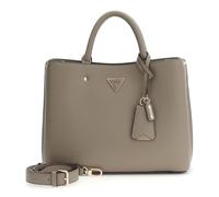 GUESS Schultertasche Meridian II Girlfriend Satchel Dark Taupe