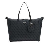 GUESS Schultertasche Reisetasche Latona Travel Carryon Tote Coal Logo dunkelgrau