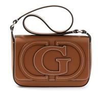 GUESS Schultertasche Ruby Flap Shoulder Bag Caramel braun