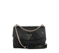 Guess Schultertasche Cresidia Lederimitat Schwarz 24 cm Damen