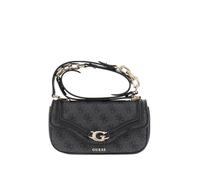 Guess Dea Flap - Umhängetasche (coal logo)