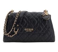 GUESS Schultertasche Umhängetasche Isemay Convertible Xbody Flap Bag Black schwarz