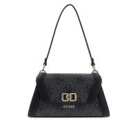 Guess Schultertasche Karnilla mit Logo-Klappe Coal One Size